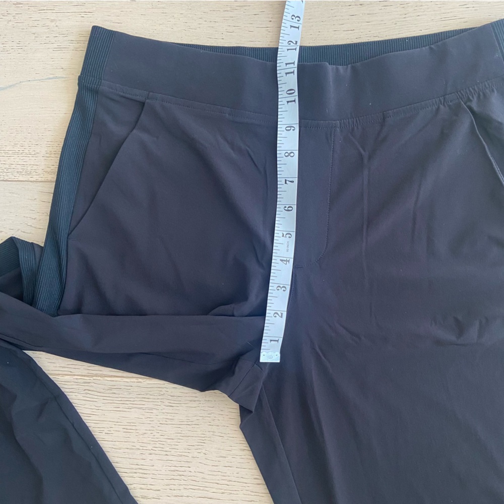 ATHLETA Brooklyn Mid-rise Ankle Pant Size 10 Black Stretch Tailored Fit EUC - Picture 7 of 9